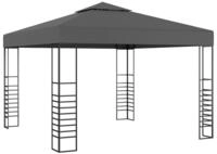 vidaXL Partyzelt Gartenpavillon 3&times;3 m Anthrazit
