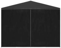 vidaXL Partyzelt, Pavillon 3 x 3 m Anthrazit