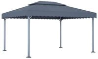 vidaXL Partyzelt Pavillon 400 x 300 cm Anthrazit Aluminium