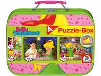 Schmidt Spiele Puzzle Puzzlebox im Metallkoffer, Bibi Blocksberg™, 320...
