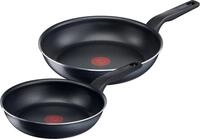 Tefal Pfannen-Set XL Force, Aluminium (Set, 2-tlg., je 1 Pfanne &Oslash; 24/28 cm, H: 6