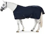 Eskadron Pferde-Regendecke Eskadron Basics Regendecke Alpha 50g - Navy 140 cm