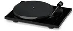 Pro-Ject E1 BT schwarz Voreingestellter Ortofon OM 5E Tonabnehmer Plattenspieler