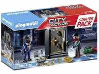 Playmobil® Konstruktionsspielsteine City Action Starter Pack Tresorknacker