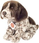 Teddy Hermann&reg; Kuscheltier Deutscher Drahthaar Welpe 30 cm, zum Teil aus recyceltem