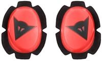 Dainese Protektoren-Set Dainese Pista Knieschleifer fluo-rot / schwarz