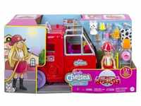 Barbie Barbie Chelsea Feuerwehrauto mit Chelsea Puppe