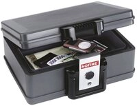 NoFire Tresor Dokumentenbox FA-2013FE, feuergesch&uuml;tzt, wasserdicht