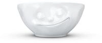 Fiftyeight Tafelservice Products Products Schale 350 ml - gl&uuml;cklich wei&szlig;