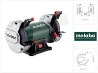 metabo Doppelschleifer DS 150 M Doppelschleifmaschine 370 W 150 x 20 x 20 mm