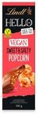 LINDT Schokolade, Lindt Hello Vegan Sweet and Salty Popcorn Schokoladentafel 100g