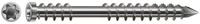 SPAX Schraube Spax Zylinderkopf T-STAR+ 5,0x70/31,0 A2 Fixgewinde 250 Stk