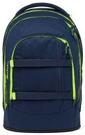 Satch Schulrucksack Satch Pack Schulrucksack Toxic Yellow 30l Rucksack blau gelb