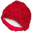 Fashy Badekappe Fashy - Badehaube Badekappe R&uuml;schenbadehaube R&uuml;schen Damen Rot