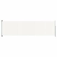 vidaXL Seitenmarkise Sichtschutz Windschutz Ausziehbar 180x600 cm Creme