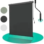 Strattore Balkonsichtschutz Ausziehbare Senkrechtmarkise Markise 140 x 250 cm -