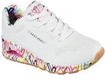 Skechers UNO-LOVING LOVE Wedgesneaker Freizeitschuh, Halbschuh, Schn&uuml;rschuh mit