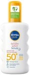 Nivea Sonnenschutzspray Sonnenschutz Sensitive Sofort-Schutz Sonnenspray LSF...