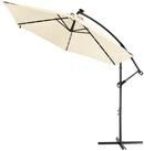 Kingsleeve Ampelschirm, LED Beleuchtung Solarbetrieben Neigbar Wasserabweisend