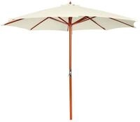 vidaXL Sonnenschirm Sonnenschirm 300x258 cm Sandwei&szlig;