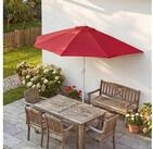 MCW Sonnenschirm Lorca-270, LxB: 260x135 cm, Optional mit Schirmst&auml;nder,