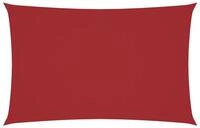 vidaXL Sonnensegel Sonnensegel Oxford-Gewebe Rechteckig 2x5 m Rot, (1-tlg)