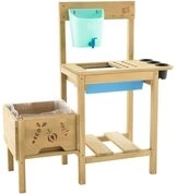 TP Toys Outdoor-Spielk&uuml;che Grow Up Holz, Geeignet ab 3 J., Wasserspender f&uuml;r mehr