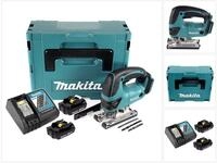 Makita Akku-Stichs&auml;ge DJV 180 RYJ Akku Stichs&auml;ge 18V + 2x Akku 1,5Ah +...