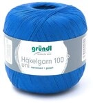 Gr&uuml;ndl H&auml;kelgarn 100, Baumwolle d&uuml;nn zum H&auml;keln Handarbeiten DIY, 100g