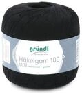 Gr&uuml;ndl H&auml;kelgarn 100, Baumwolle d&uuml;nn zum H&auml;keln Handarbeiten DIY, 100g
