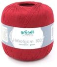 Gr&uuml;ndl H&auml;kelgarn 100, Baumwolle d&uuml;nn zum H&auml;keln Handarbeiten DIY, 100g