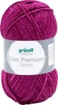 Gr&uuml;ndl Wolle Lisa Premium Jeans H&auml;kelwolle, 50 g