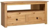 vidaXL TV-Schrank NA TV-Eckschrank 93x49x49 cm Massivholz Panama-Kiefer