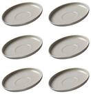 Ritzenhoff & Breker Untertasse Jasper Espressountertassen &oslash; 10.5 cm 6er Set, (6 St)