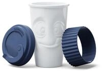 FIFTYEIGHT PRODUCTS Coffee-to-go-Becher To Go Becher Lecker - Marineblau - To Go