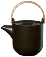 ASA SELECTION Teekanne ASA Selection Teekanne mit Holzgriff kuro schwarz 0,6l Tee