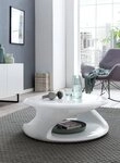 SalesFever Couchtisch Design-Wohnzimmertisch f&uuml;r stilvolles Wohnen, mit...