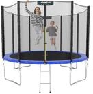 Kinetic Sports Gartentrampolin SALTO, &Oslash; 183 cm, Kindertrampolin Set mit
