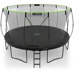 Kinetic Sports Gartentrampolin ULTIMATE PRO, &Oslash; 427 cm, mit Leiter,