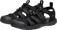 Sandale KEEN "CLEARWATER CNX", Herren, Gr. 42, schwarz (triple schwarz), Synthetik,