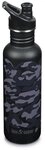 Klean Kanteen Trinkflasche Klean Kanteen Narrow 800 ml Trinkflasche (Sport Cap) Black