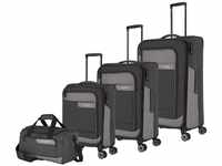 travelite Trolleyset VIIA L/M/S, Reisetasche, 4 Rollen, (4 tlg), Kofferset
