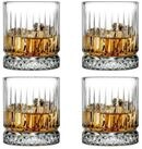Pasabahce Schnapsglas Pasabahce Whiskybecher 355 ml Elysia 4er Set, Kristallglas