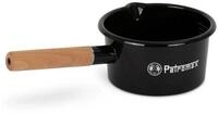 Kochtopf Petromax Emaille Stieltopf Stielkasserolle Indoor Outdoor K&uuml;che schwarz 1