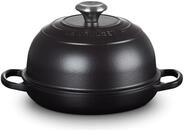 LE CREUSET Br&auml;ter Brot-Br&auml;ter 24 cm Signature Schwarz