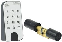 Burg W&auml;chter T&uuml;rschlie&szlig;er ENTRY Home 5001 PIN Zylinder + Keypad 50010