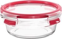 Emsa Aufbewahrungsbecher Clip & Close Glas, Glas, Polyprophylen (PP), (2-tlg), 0,6