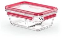 Emsa Frischhaltedose EMSA CLIP & CLOSE Glas, Frischhaltedose, rechteckig mit