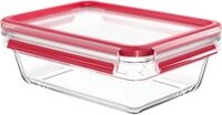 Emsa Aufbewahrungsbecher Clip & Close Glas, Glas, Polyprophylen (PP), (2-tlg),...