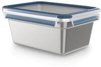 Emsa M&uuml;slischale EMSA CLIP & CLOSE Stainless Steel 2,0 L